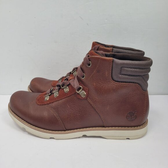Timberland Earthkeepers Women's Brown Leather Mid-Top Boots 8511A US Size 6.5 - Picture 2 of 9